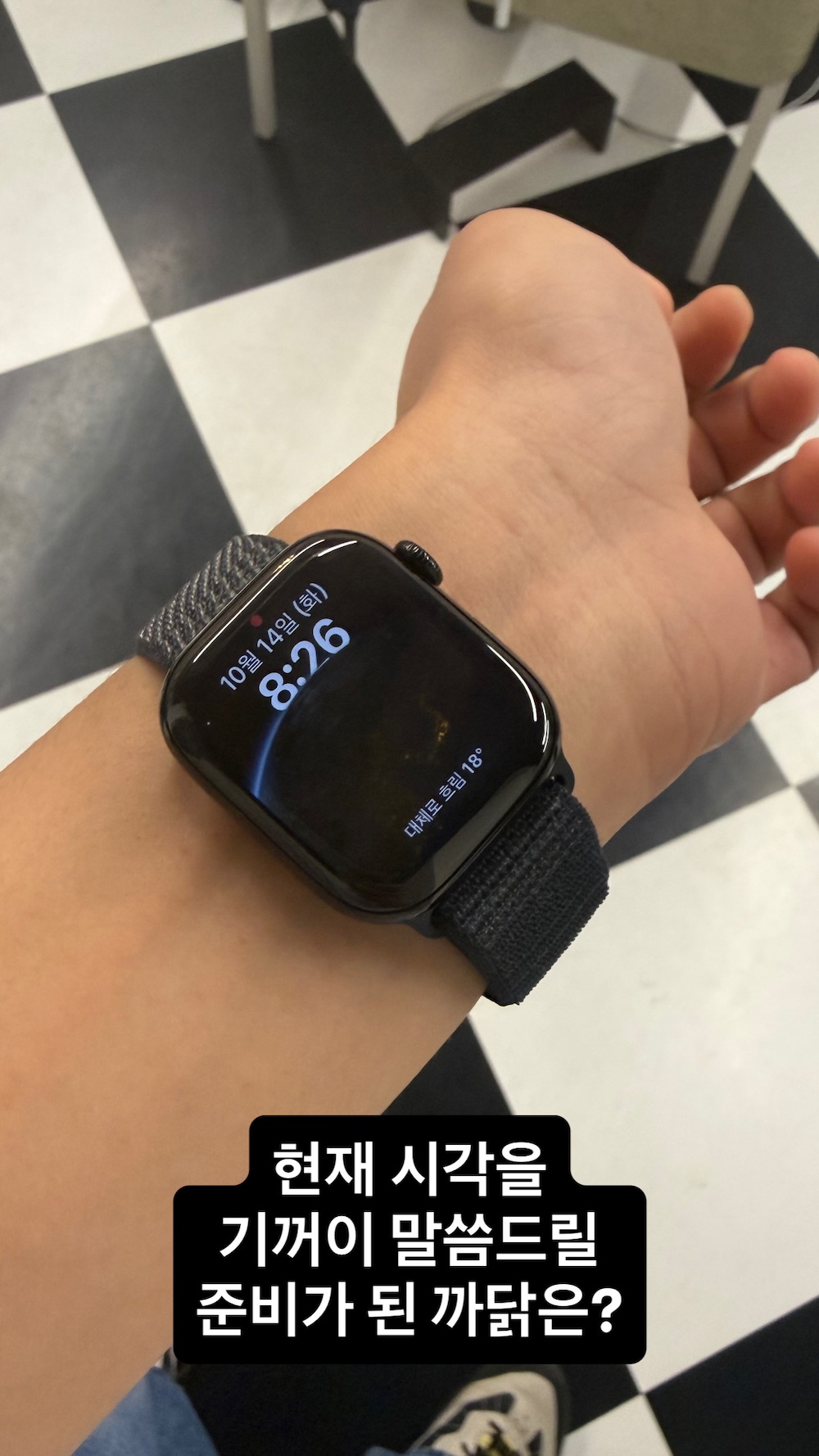 “어떤 대상이든 새로운 질서를 부여하기 위해서는 모름지기 마음뿐 아니라 몸 또한 건강해야 합니다. ‘새로운 질서 러닝 클럽’은 「새로운 질서」가 열리는 금요일을 제외한 매일 밤 10시에 시작됩니다.” (새로운 질서 러닝 클럽)